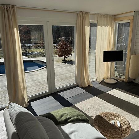 Cabin In The Forest With Spa Bath Vastra Torup Exterior photo